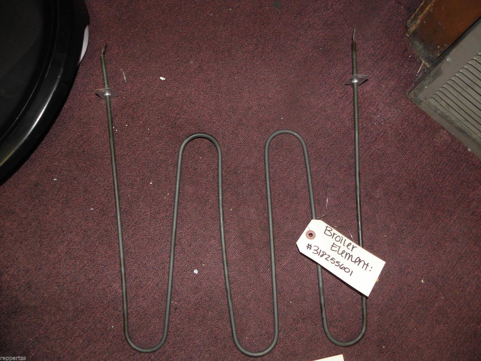 FRIGIDAIRE ELEC. RANGE 318255601 BROILER ELEMENT USED PART ASSEMBLY FRIGIDAIRE ELEC. RANGE 318255601 BROILER ELEMENT USED PART ASSEMBLY